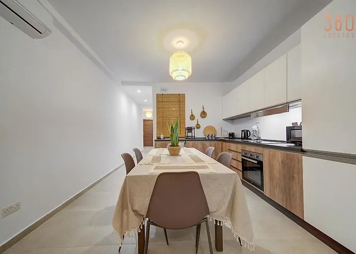 Modern & Spacious 2br With Balconies In Msida By 360 Estates * Pieta